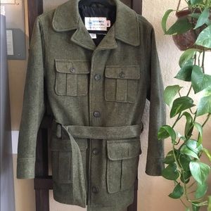 Vintage wool pea coat